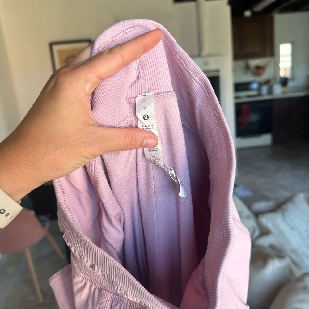 Lululemon Athletica Light Pink Joggers - Picture 4 of 14